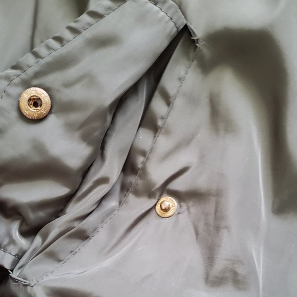 Pink Latte Girl’s Jacket Size: M (8/10) Army Green/Orange - Picture 3 of 9